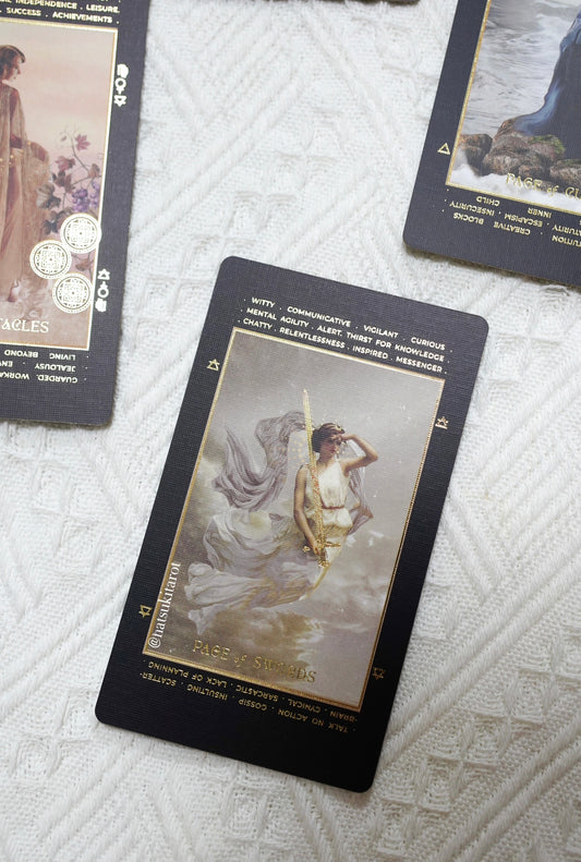 Lucid Dreams Beginners Tarot IV edition in Black Eclipse