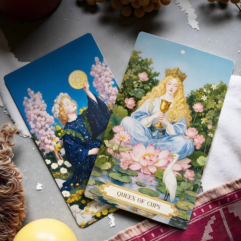 Moonshadow Floral Vow Tarot