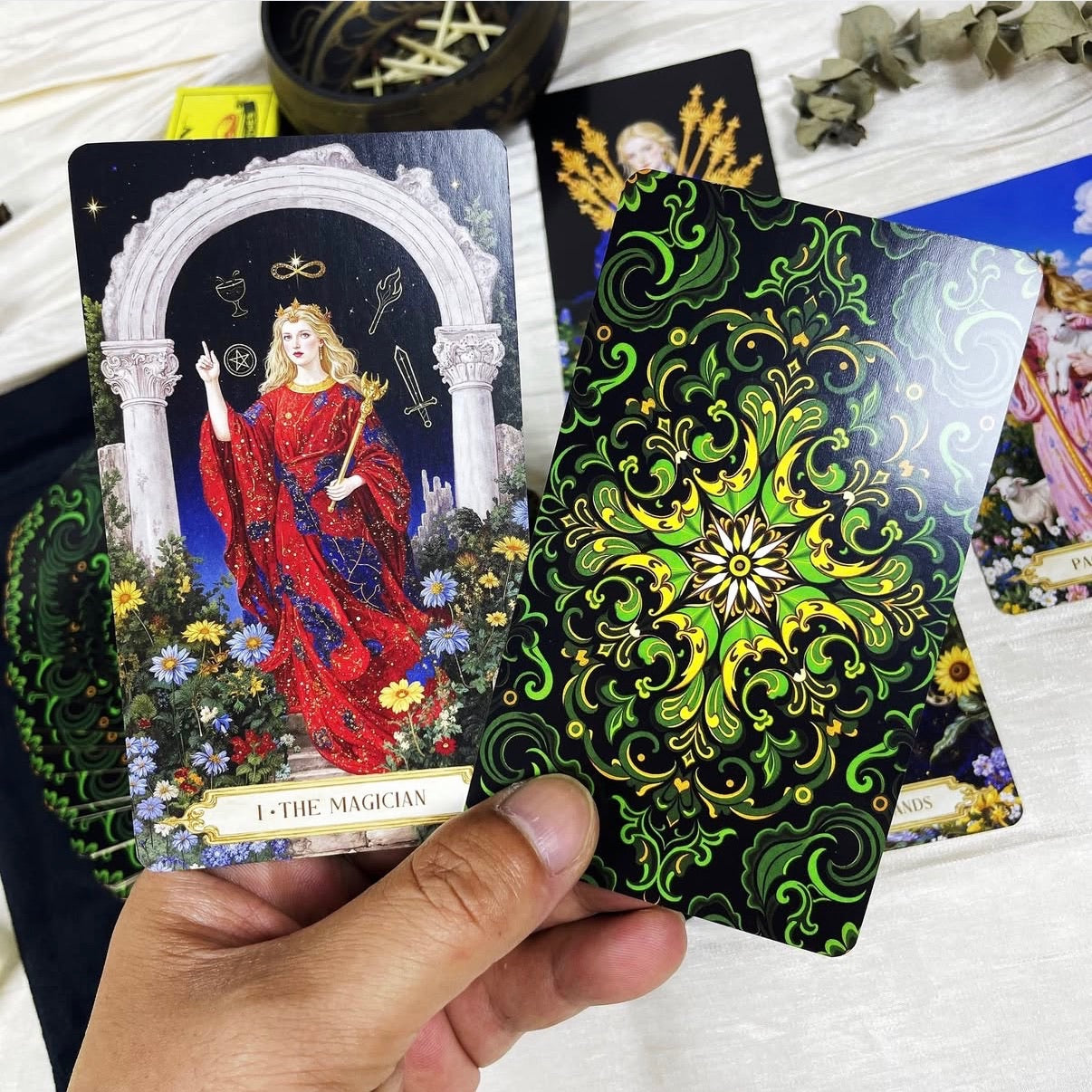 Moonshadow Floral Vow Tarot