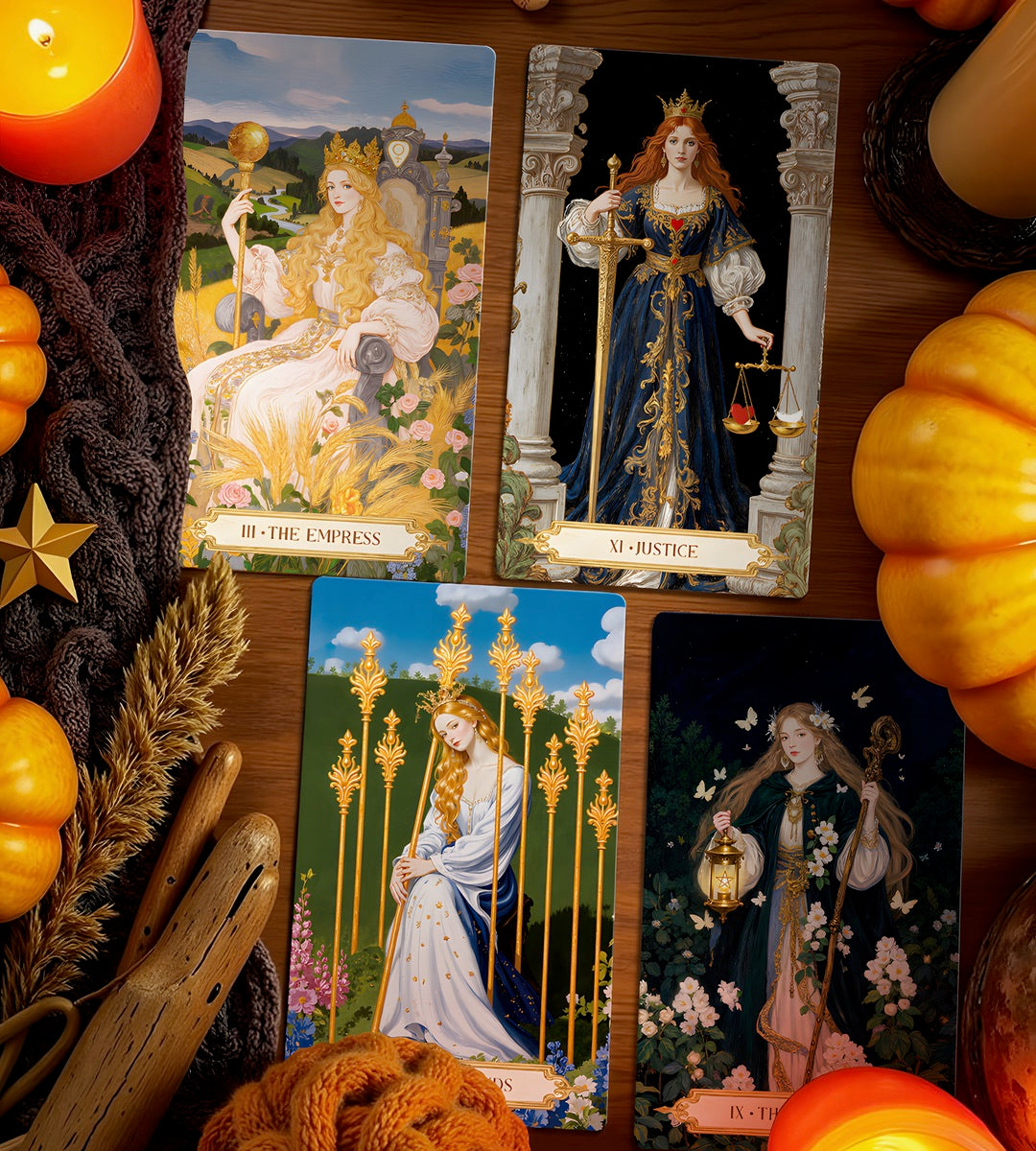 Moonshadow Floral Vow Tarot