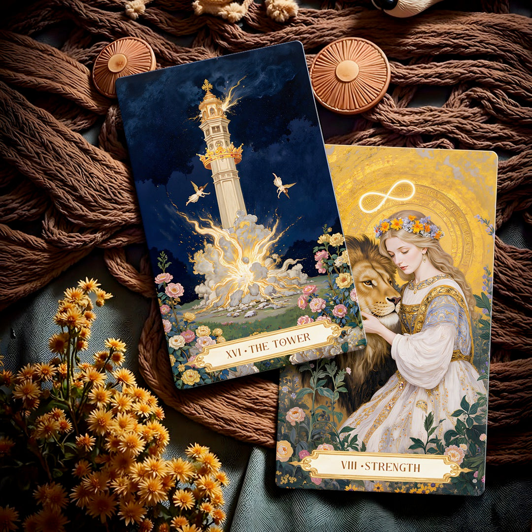 Moonshadow Floral Vow Tarot