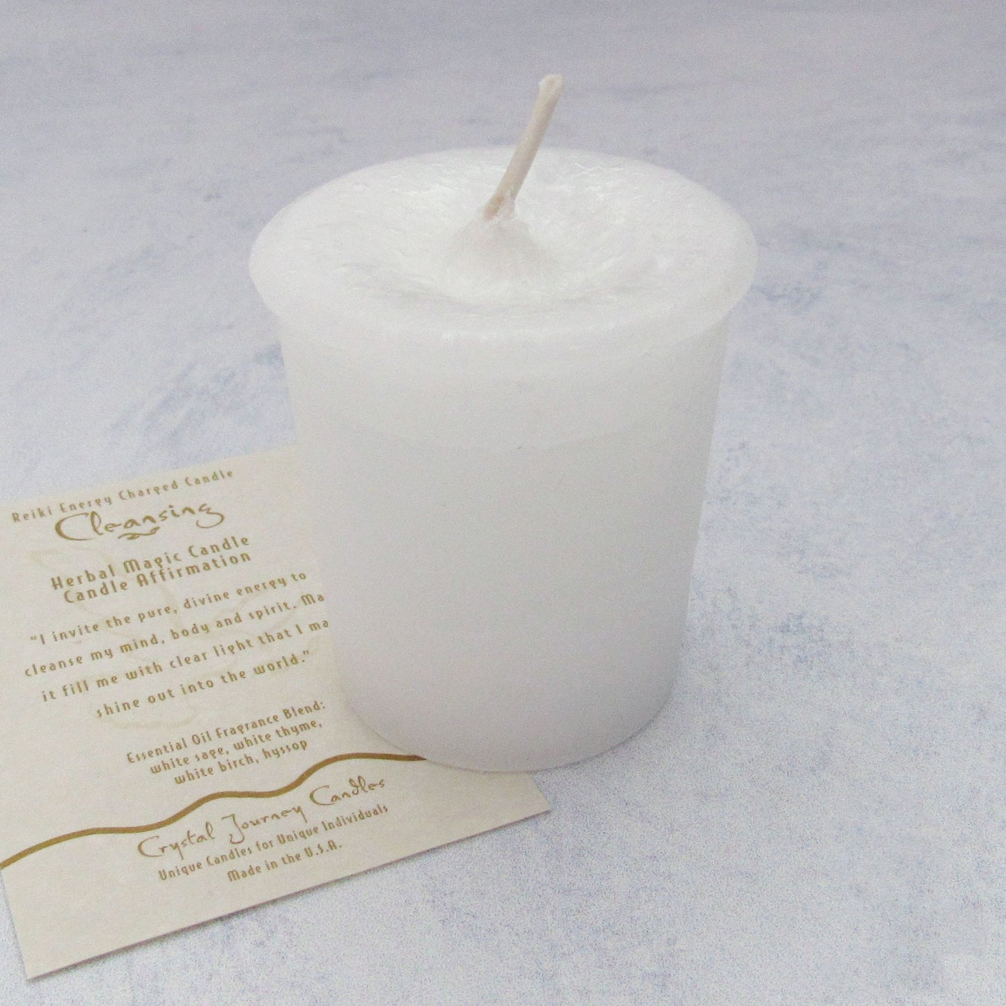 靈氣魔法蠟燭 Crystal Journey Candles - Herbal Magic Votive