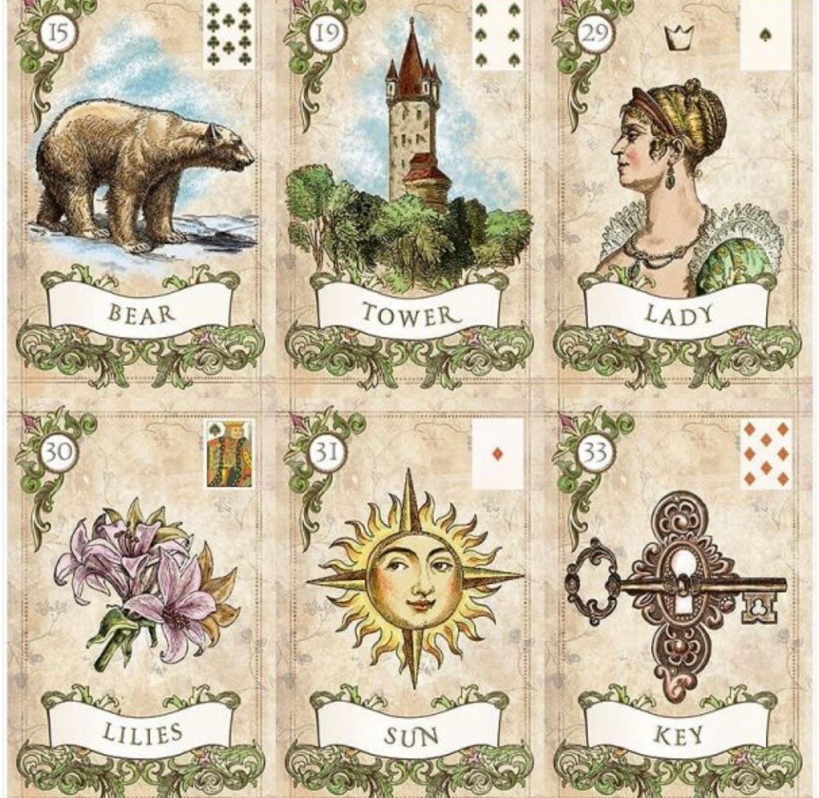 Old Style Lenormand